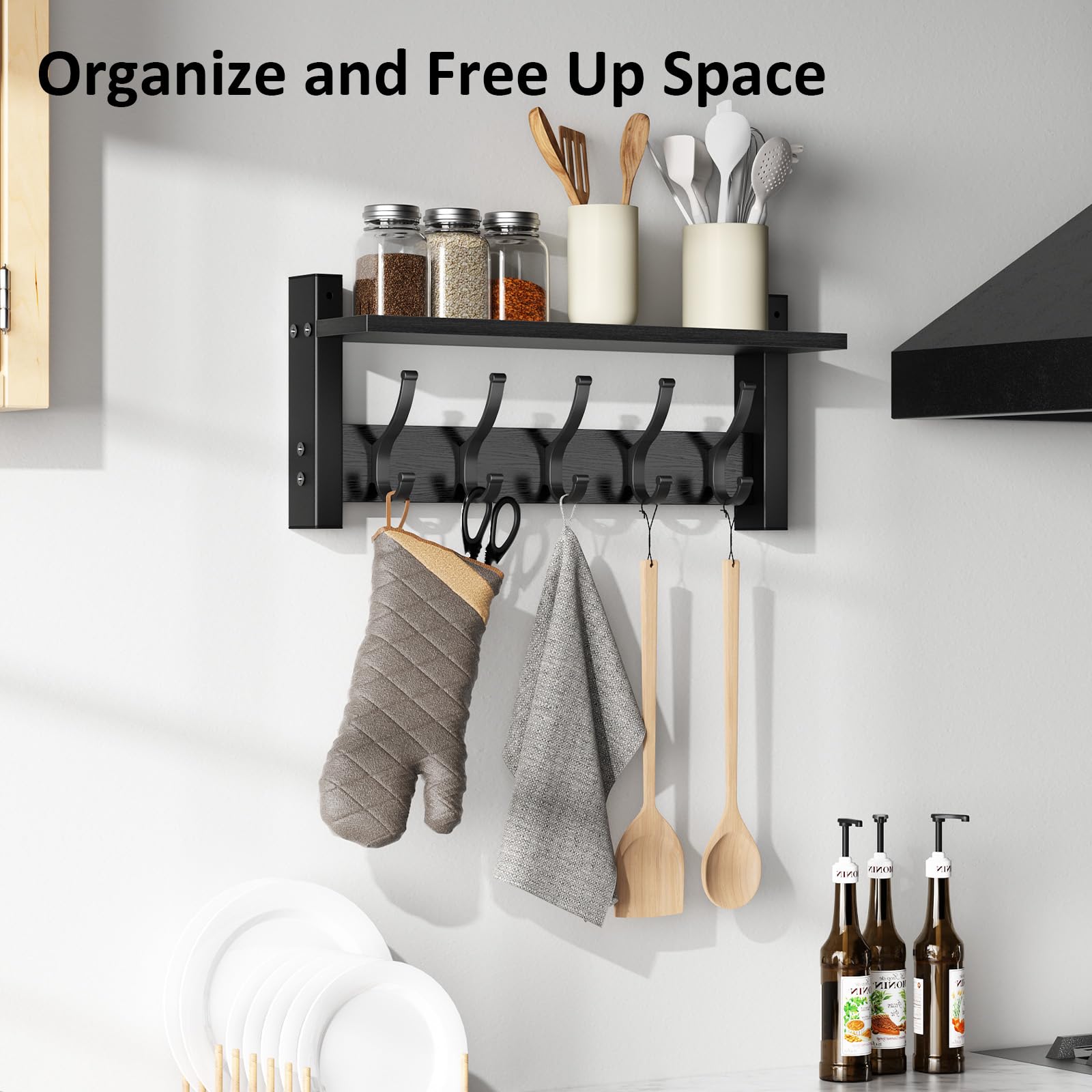 Optish assembly hardware included ensures easy DIY mounting on any interior wall