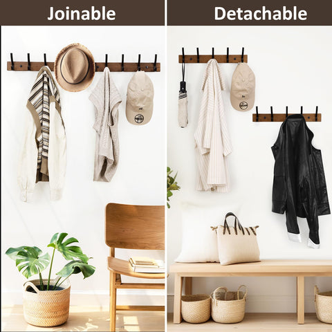 Optish space-saving rack fits narrow entryways for versatile storage.