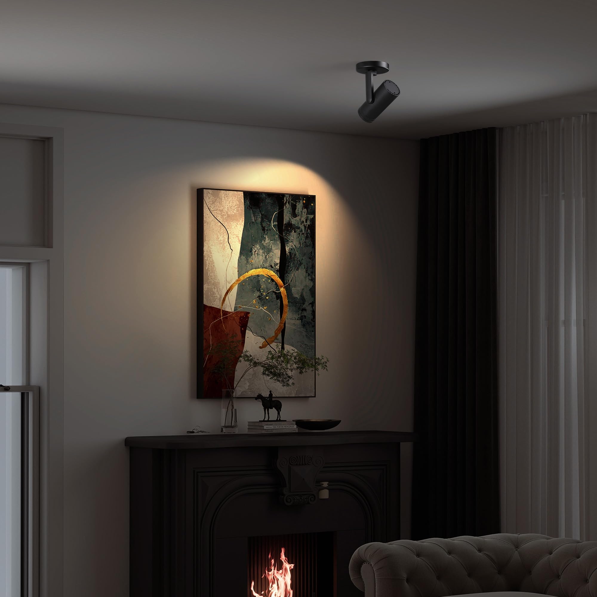 Aviation-grade aluminum and acrylic housing for durable, modern aesthetics.