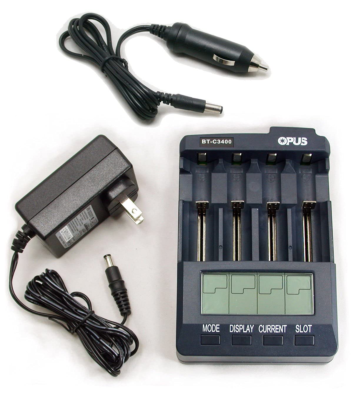 Opus BT-C3400 front panel displays status indicators for quick checks