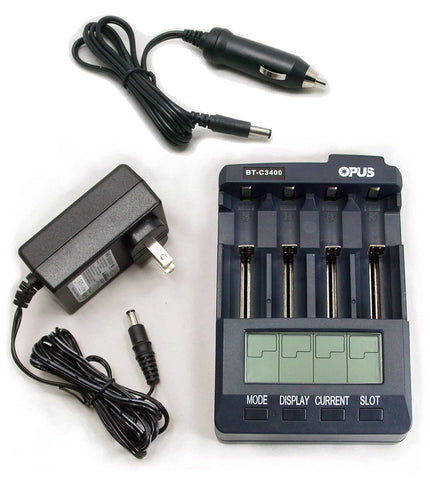 Opus BT-C3400 front panel displays status indicators for quick checks