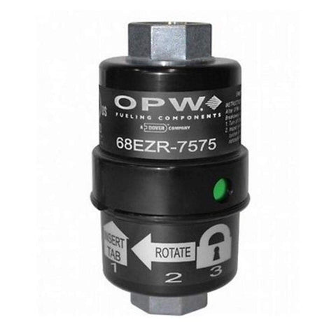 OPW 68EZR-7575 breakaway demonstrates quick reconnect for safer, spill-minimized fuel dispensing