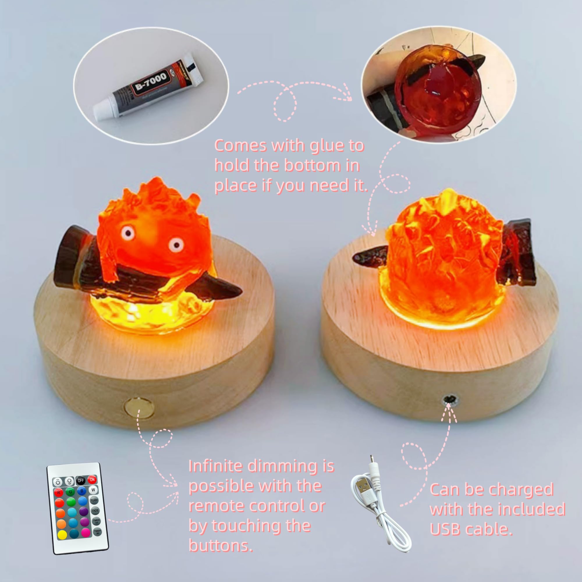 Multi-color LED options illuminate spaces with ambient tones for relaxed evenings.