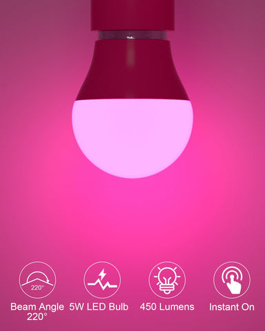 Oraluce A15 LED party light adds colorful decoration.
