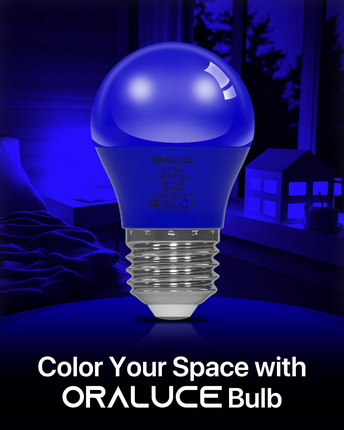 Oraluce colorful porch ambience for welcoming exterior lighting.