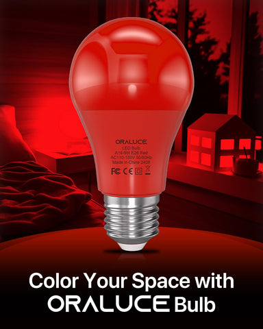 ORALUCE lights help create Halloween dazzle and Christmas sparkle.