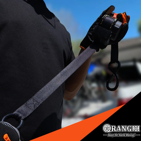 ORANGEE carrying case keeps straps organized for travel