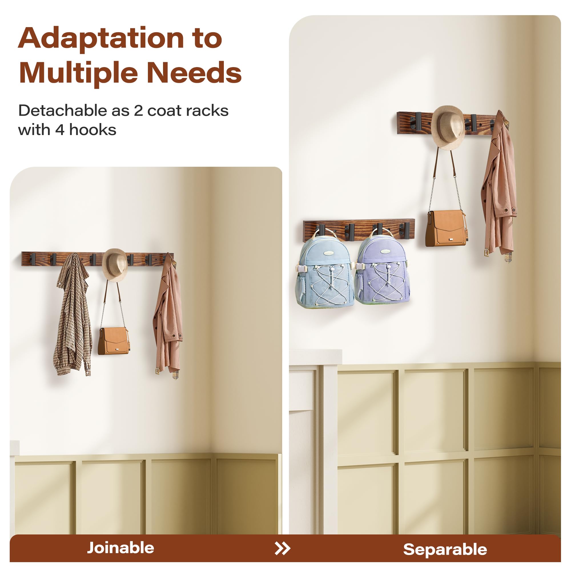 Orapoke stainless steel 8-hook detail highlights durable T-shaped design