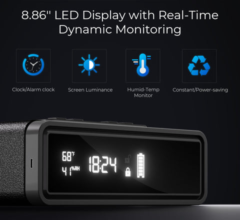 ORARAER biometric safe fingerprint scanner provides fast, reliable access.