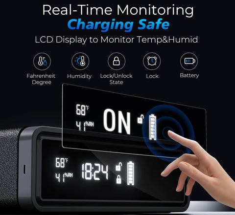 ORARAER safe night-use lighting and silent mode for discreet access.