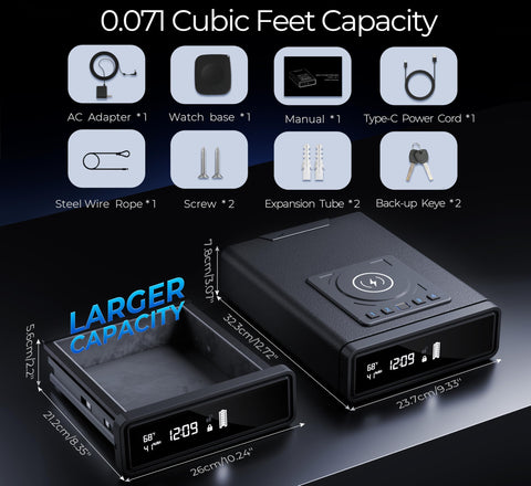 ORARAER safe silent mode enables quiet, undisturbed operation.