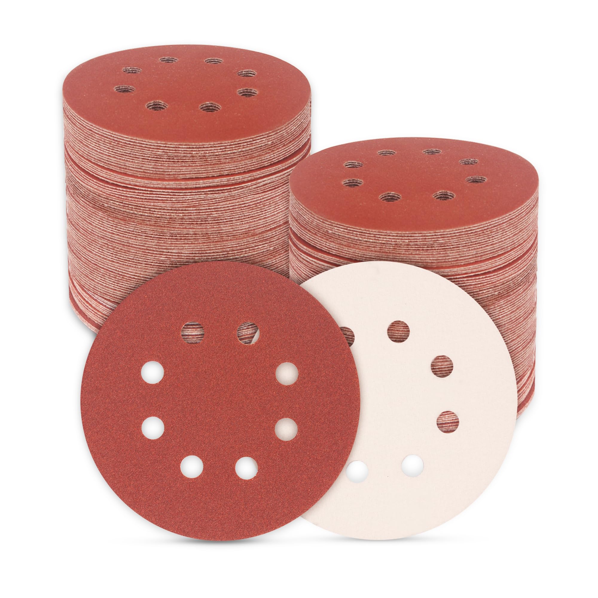 Orbitalsander sanding discs 40 grit for fast material removal on metal and wood.