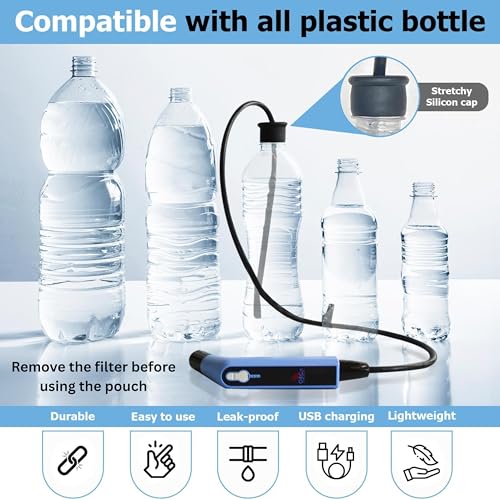 Orca Bidet 2L pouch for extended cleaning on trips