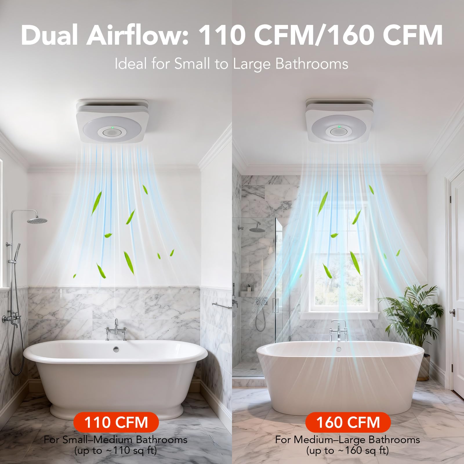 OREiN LED color temperature options from 2700K to 6500K