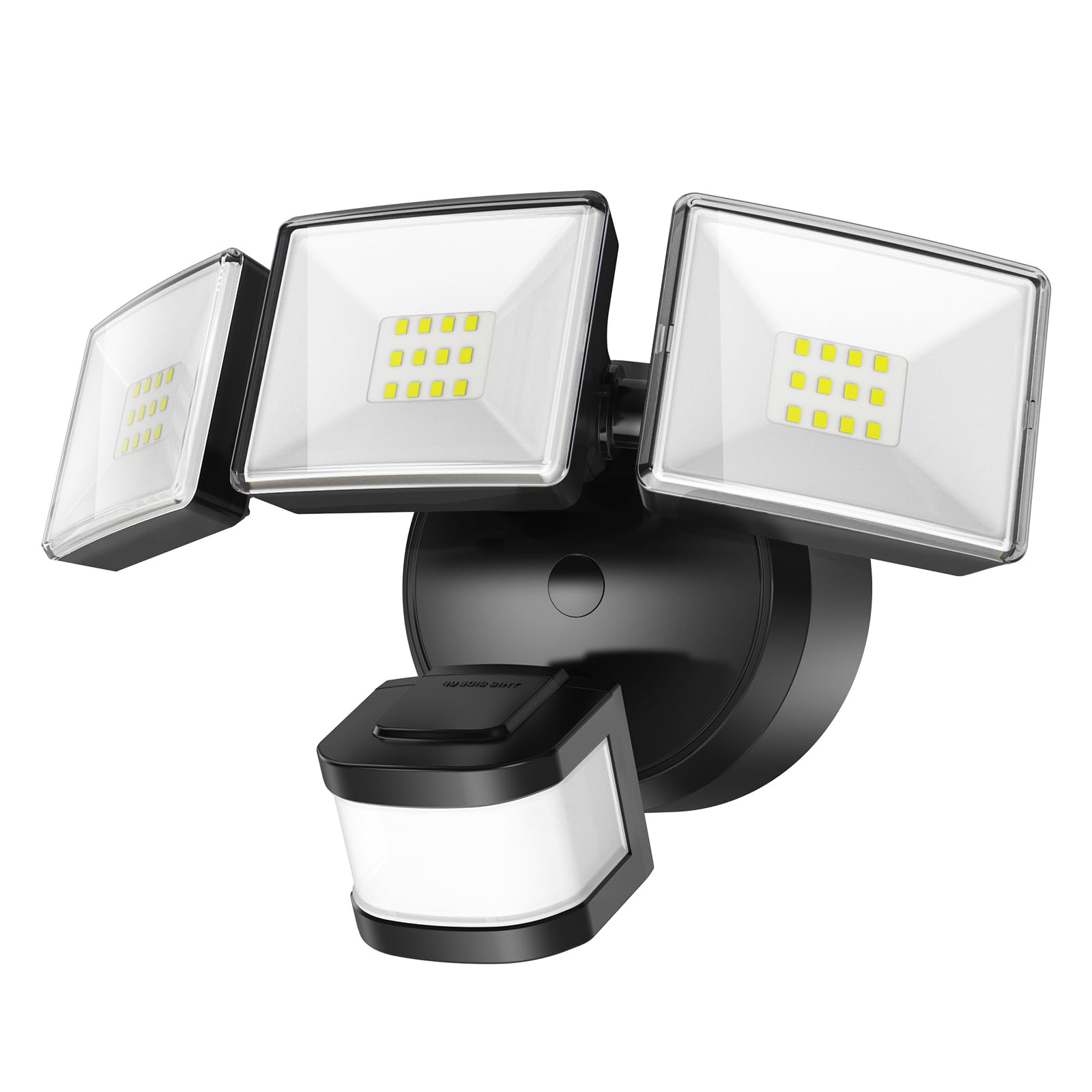OREiN motion sensor flood light front view showing porch security features