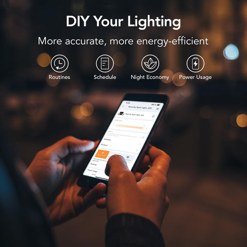 OREiN motion sensor outdoor light bright beam enhances porch safety and visibility