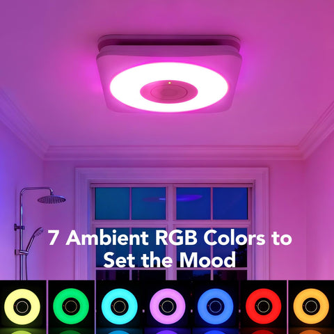 OREiN remote control for fan, light, RGB, and night light