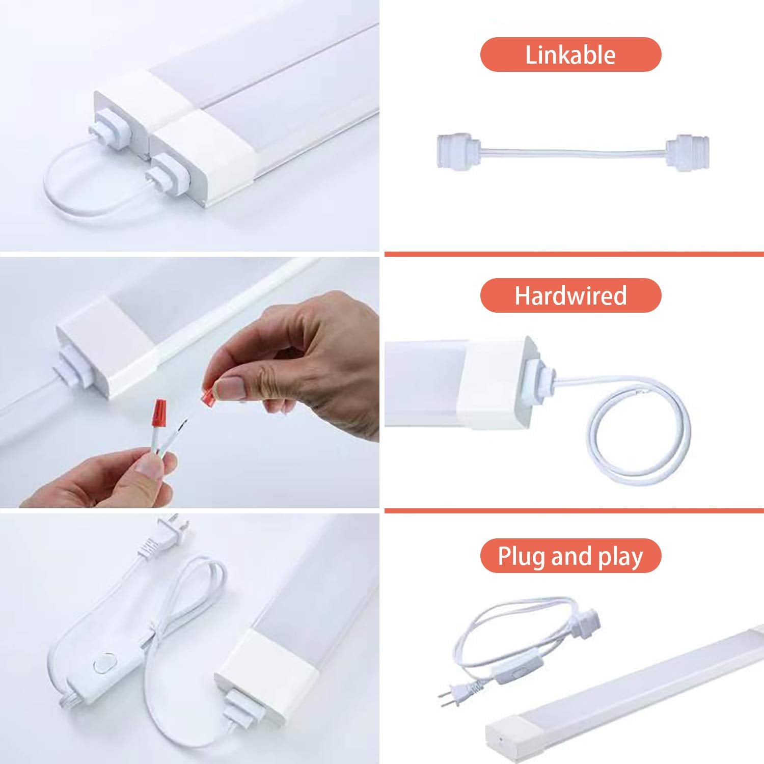 orenm energy-saving 1800 lumen LED tube providing daylight-like brightness