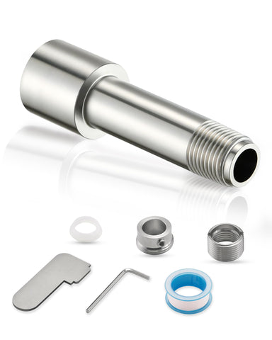 OrgCreator tub spout adapter fits 1/2 inch copper pipe for easy DIY installation