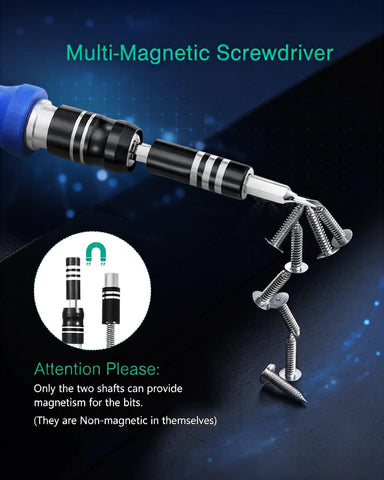 ORIA flexible shaft enables access to recessed screws.