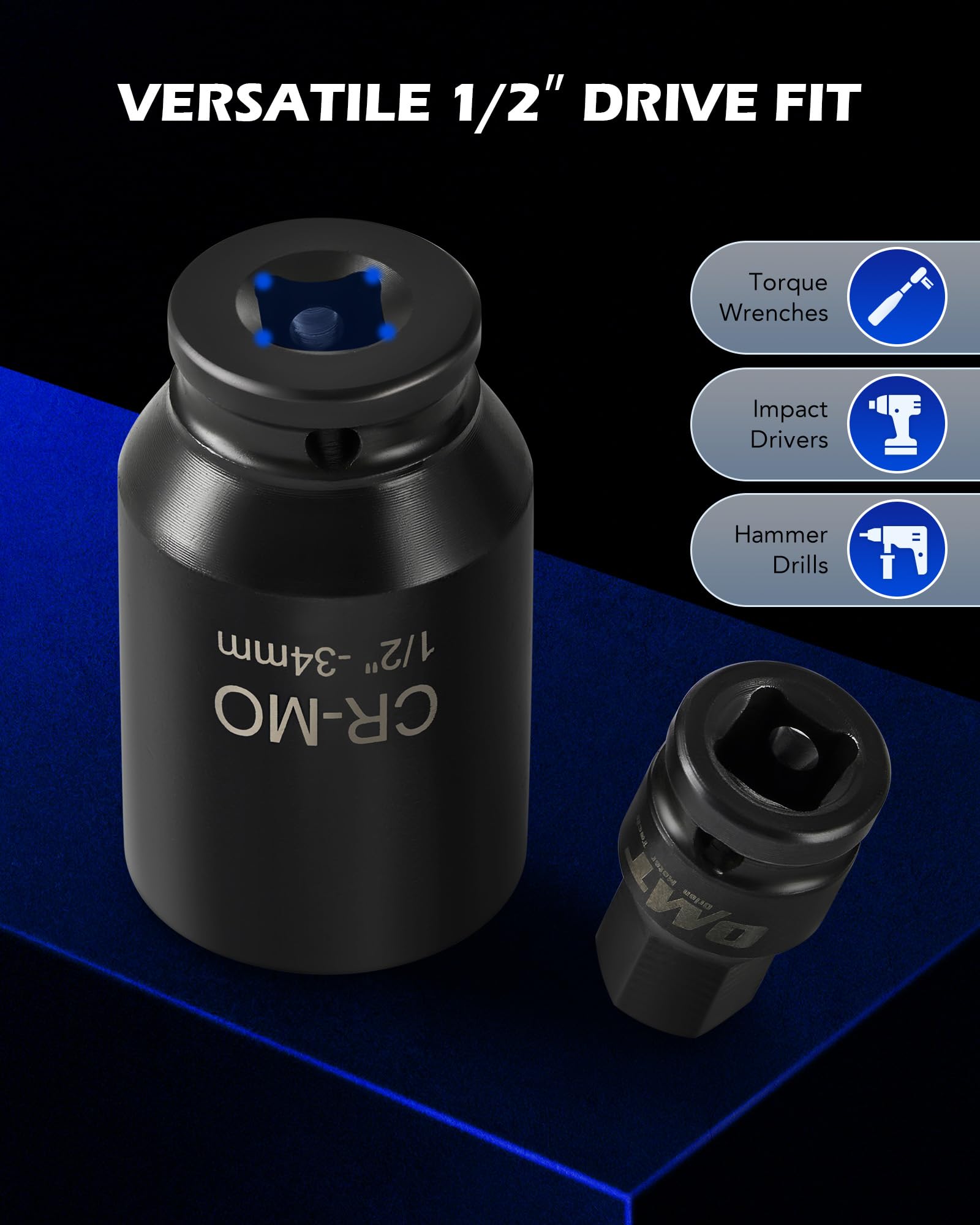 Orion Motor Tech 36mm axle nut socket for secure engagement