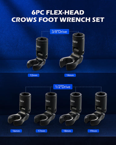 Orion Motor Tech 14mm crowfoot wrench ideal for fuel line service