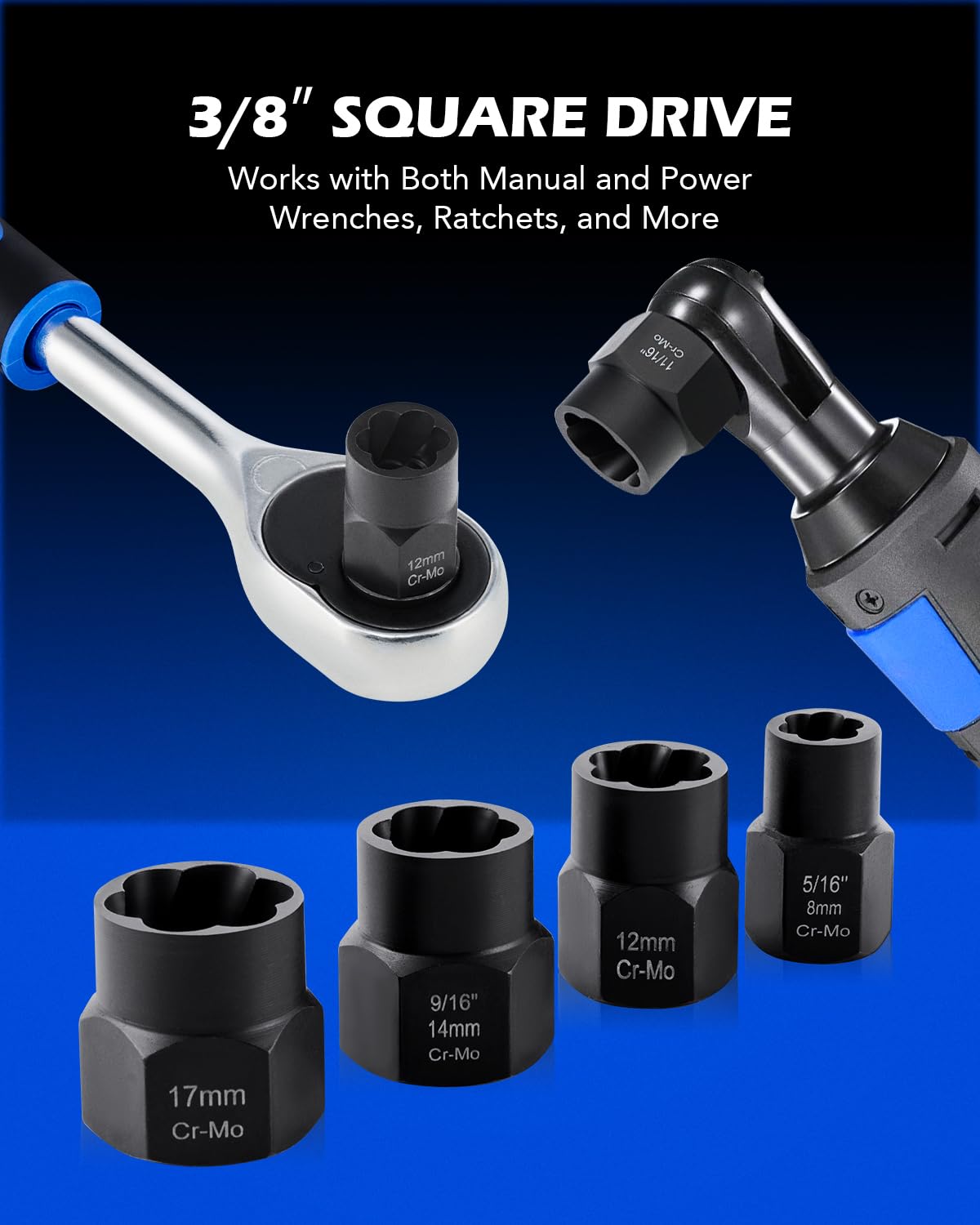 Orion Motor Tech metric and SAE sizes cover common fasteners efficiently