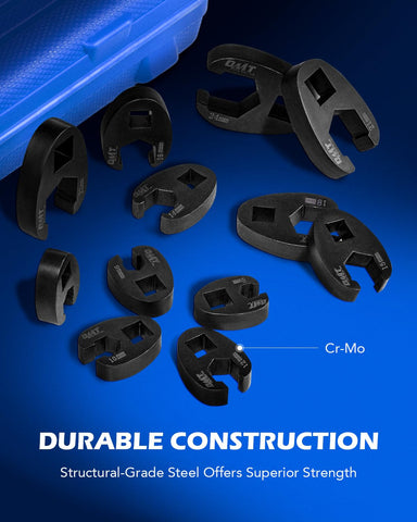 Orion Motor Tech 15-piece set delivers precise flare-nut shaping and grip