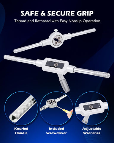 Orion Motor Tech SAE and metric range supports diverse threading projects.