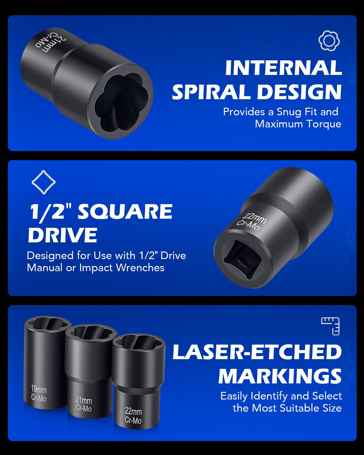 Orion Motor Tech twist socket case showing organized storage for quick jobs.