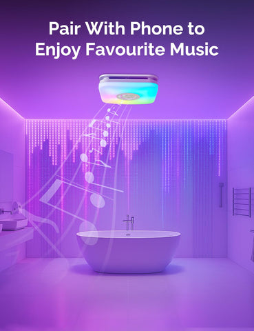 Orison bathroom exhaust fan Bluetooth speaker delivering room-filling sound