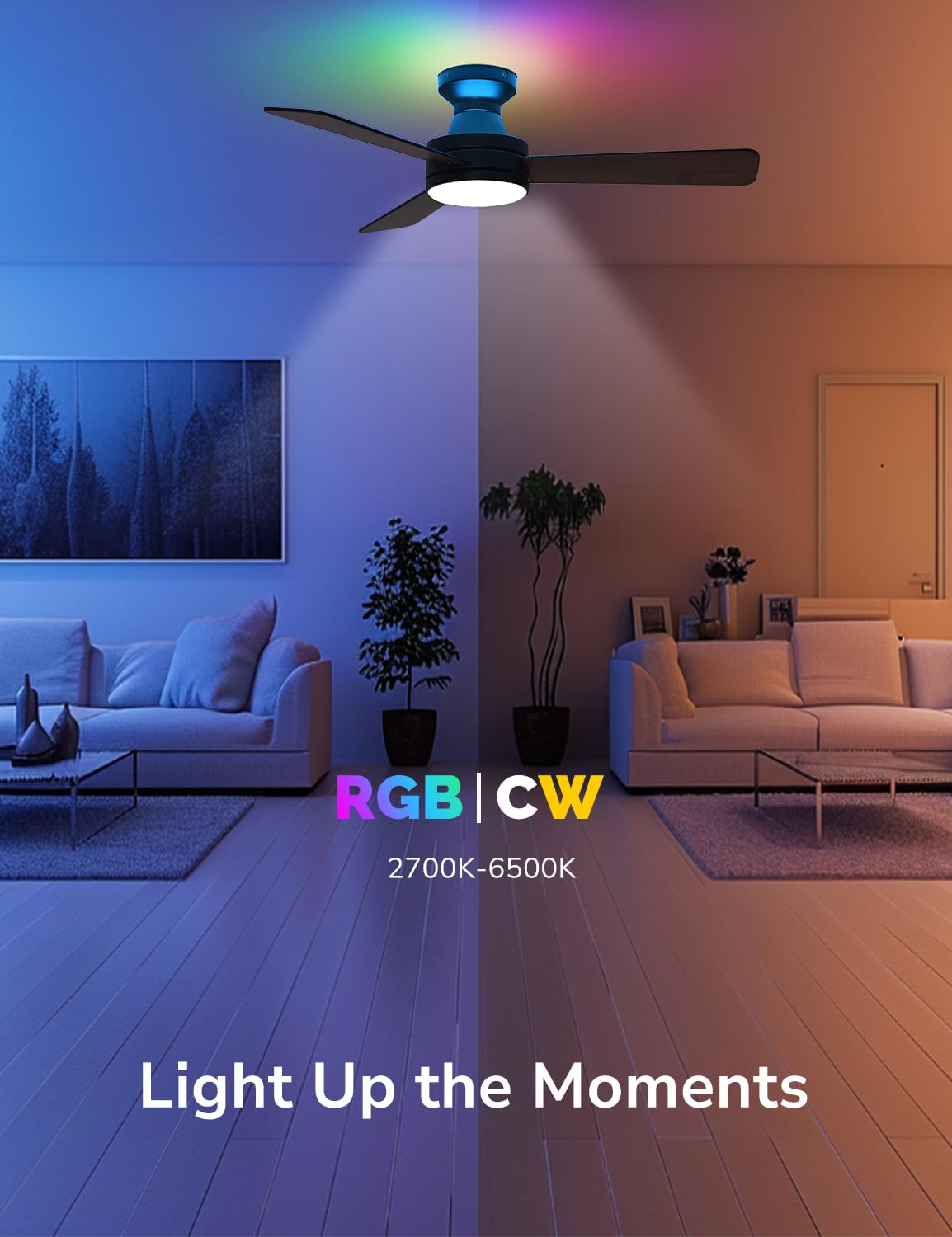 Orison app and remote simplify control of speed and lighting from anywhere