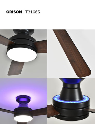 Orison low-profile flush mount suitable for rooms with limited ceiling height