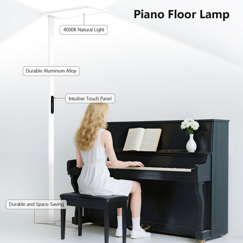 ORITHAM U-shaped base offers stability and space-saving placement.