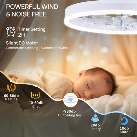 ORITHAM sleep timer helps conserve energy during night use.