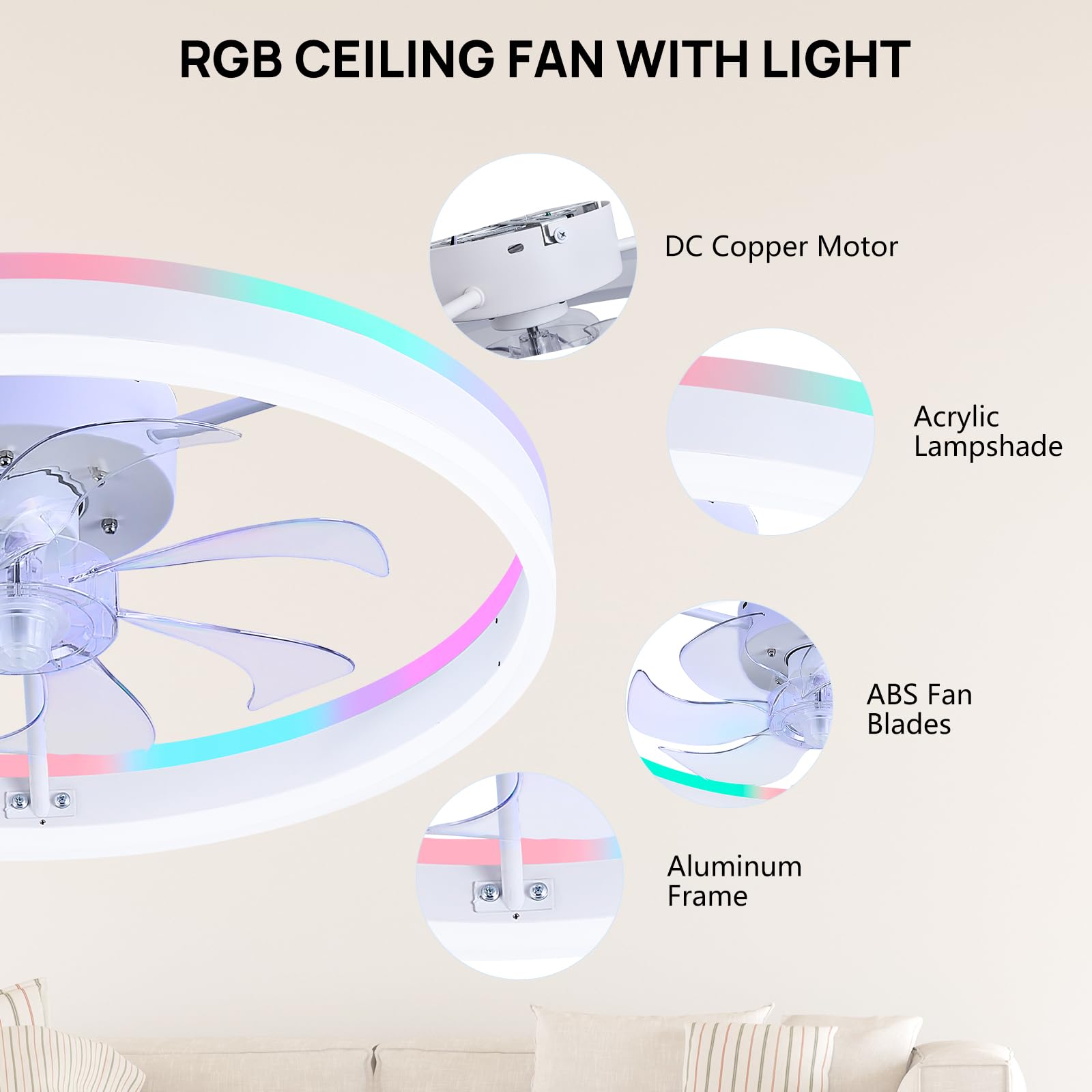 ORITHAM easy-install design simplifies mounting for DIY enthusiasts.