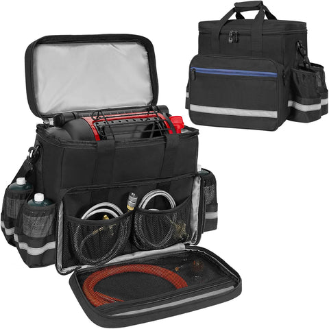ORKELS Buddy Heater Case front view protects your heater on camping trips.