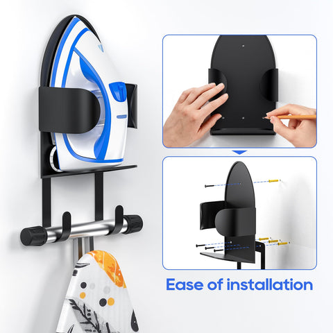 Sturdy ORLESS wall mount with included hardware for quick setup