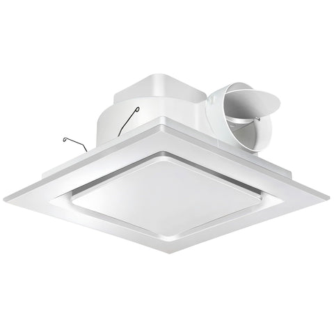 Orsong 12in panel bathroom exhaust fan ready for ceiling installation to improve air comfort