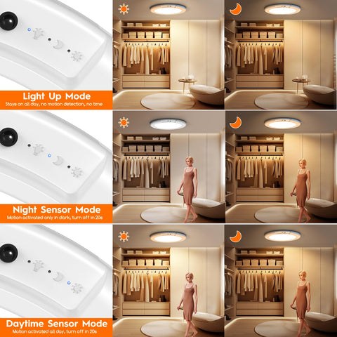 ORYAR closet pantry bathroom light suitable for small dark spaces.