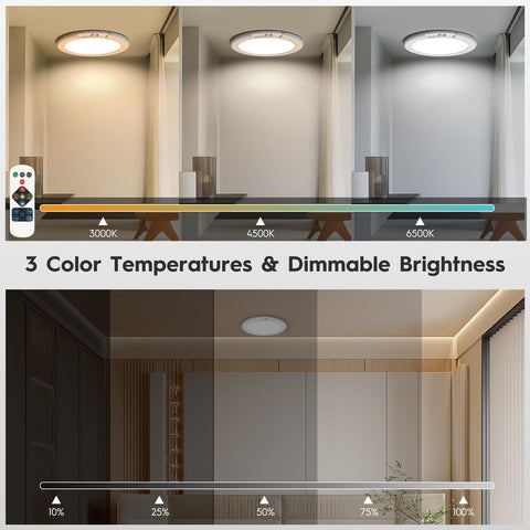 ORYAR color temperature options 3000K 4500K 6500K for ambient to daylight moods.