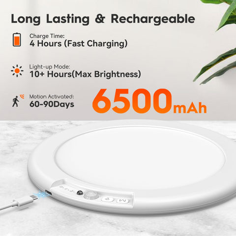 ORYAR motion sensor ceiling light with remote enhances hands-free lighting control.