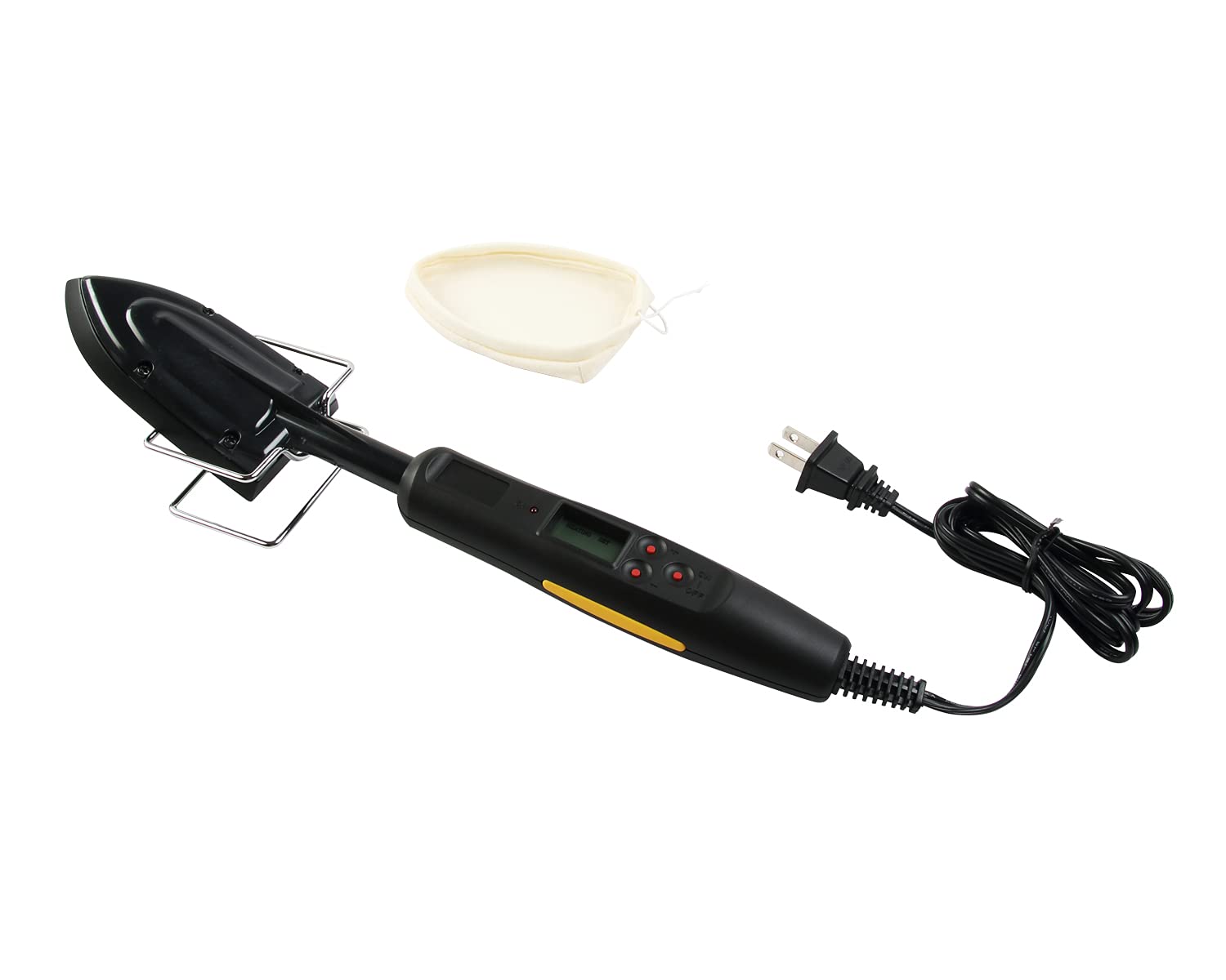 O'SKOOL Edge Banding Iron ergonomic handle enabling precise corner and fillet work.