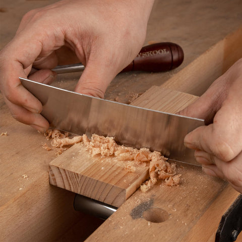 O'SKOOL Scraper Burnisher care and storage with light oil protection for longevity.