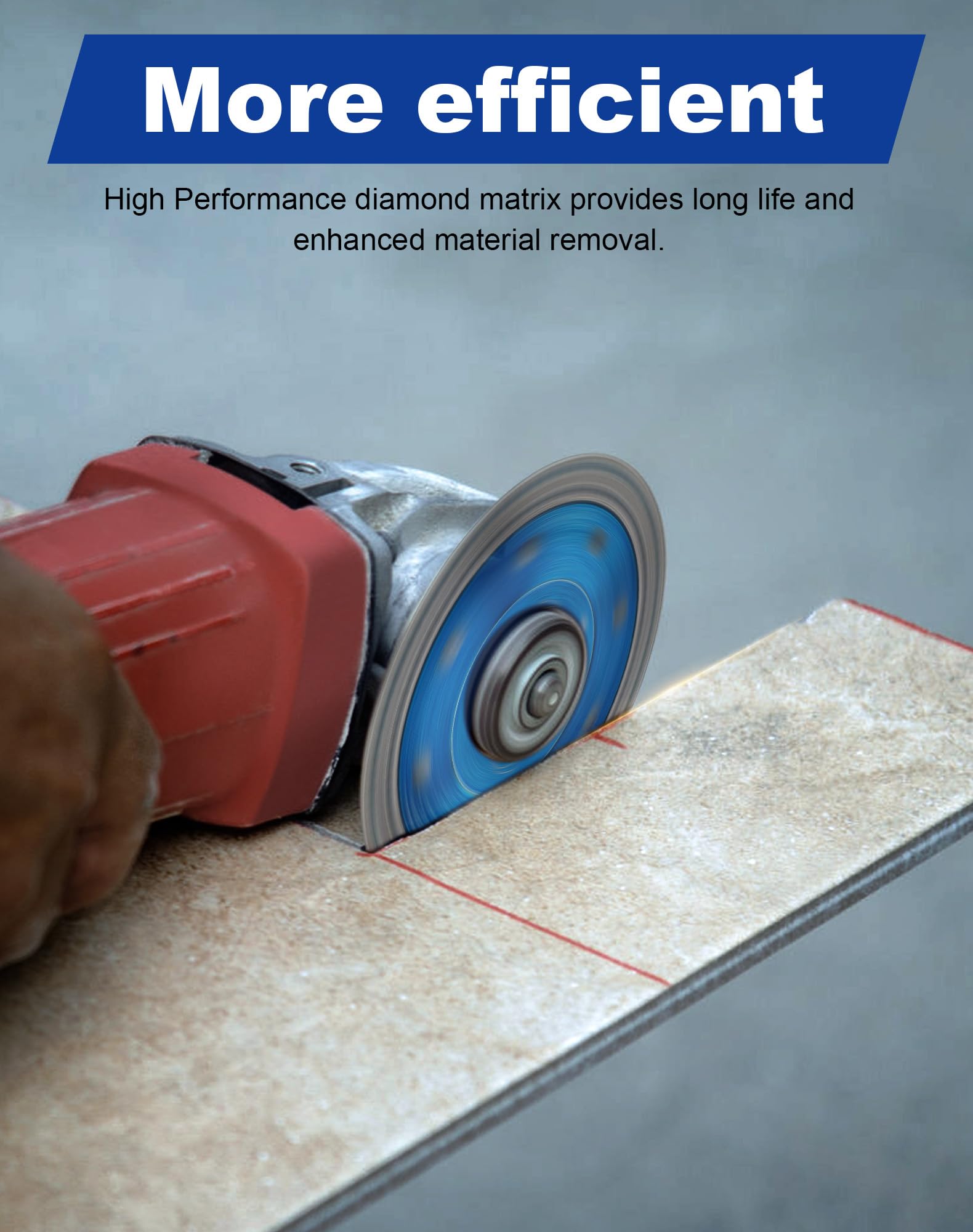 OSCEH five-blade box ready for multiple tile projects