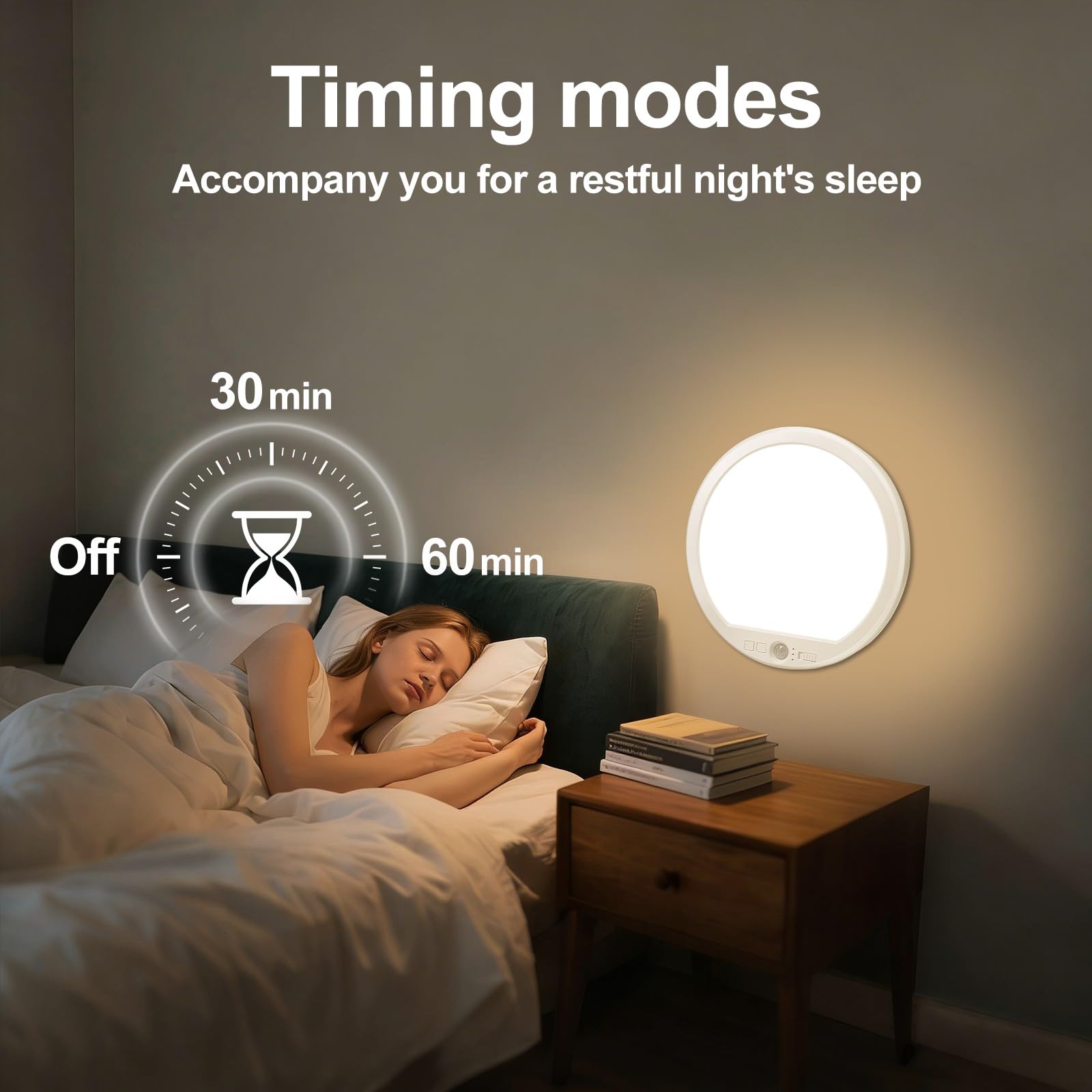 OSIDEN 3-color temperature adjustable lighting for any mood