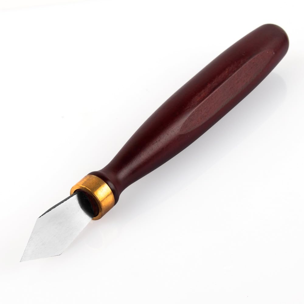 O'SKOOL marking knife beechwood handle for comfortable grip