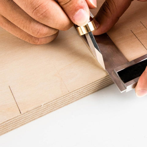 O'SKOOL marking knife ergonomic grip enhances control