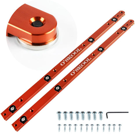 O'SKOOL miter bar roundover entry for smooth slot alignment