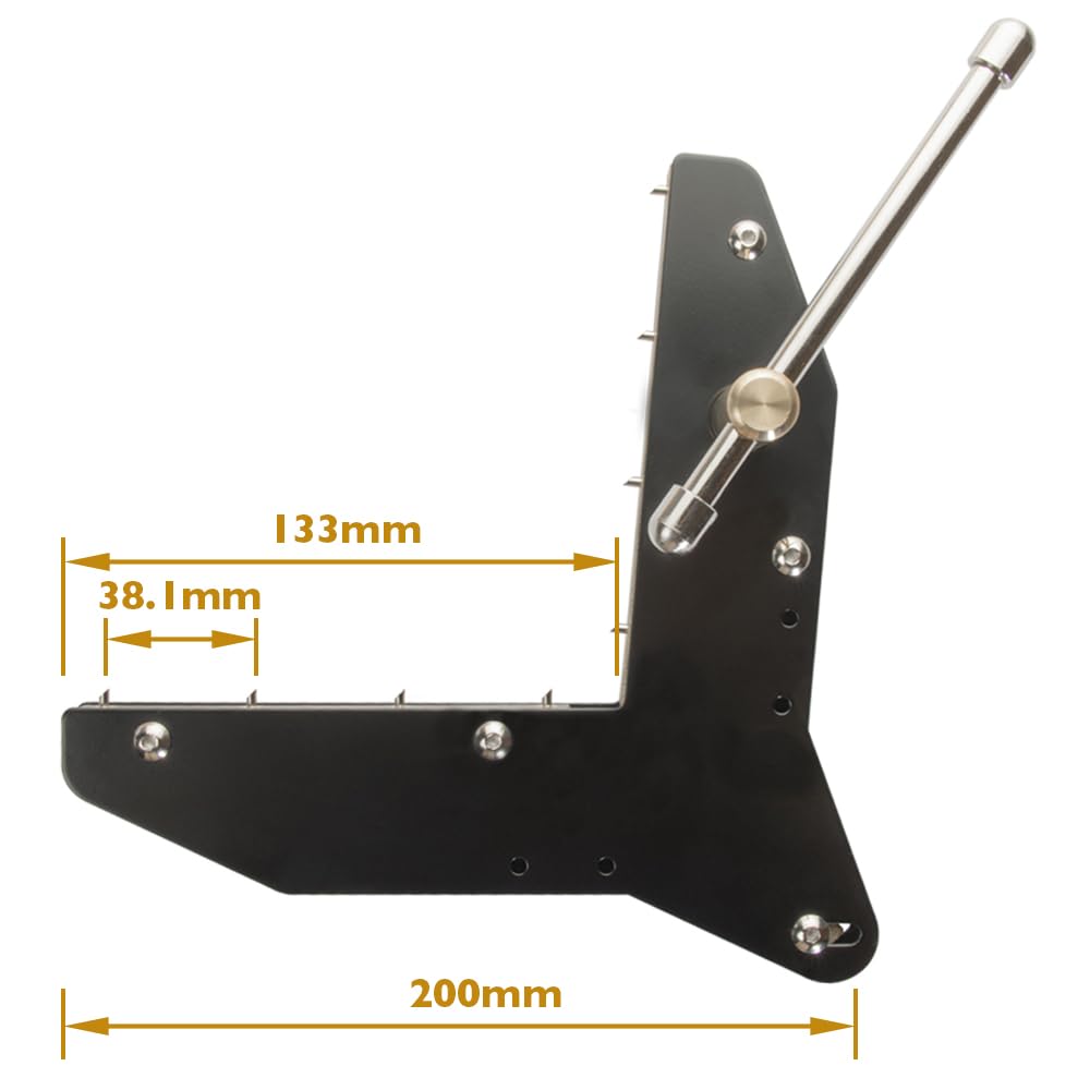 O'SKOOL Miter Max corner clamp with heavy gauge steel and brass construction for durability.